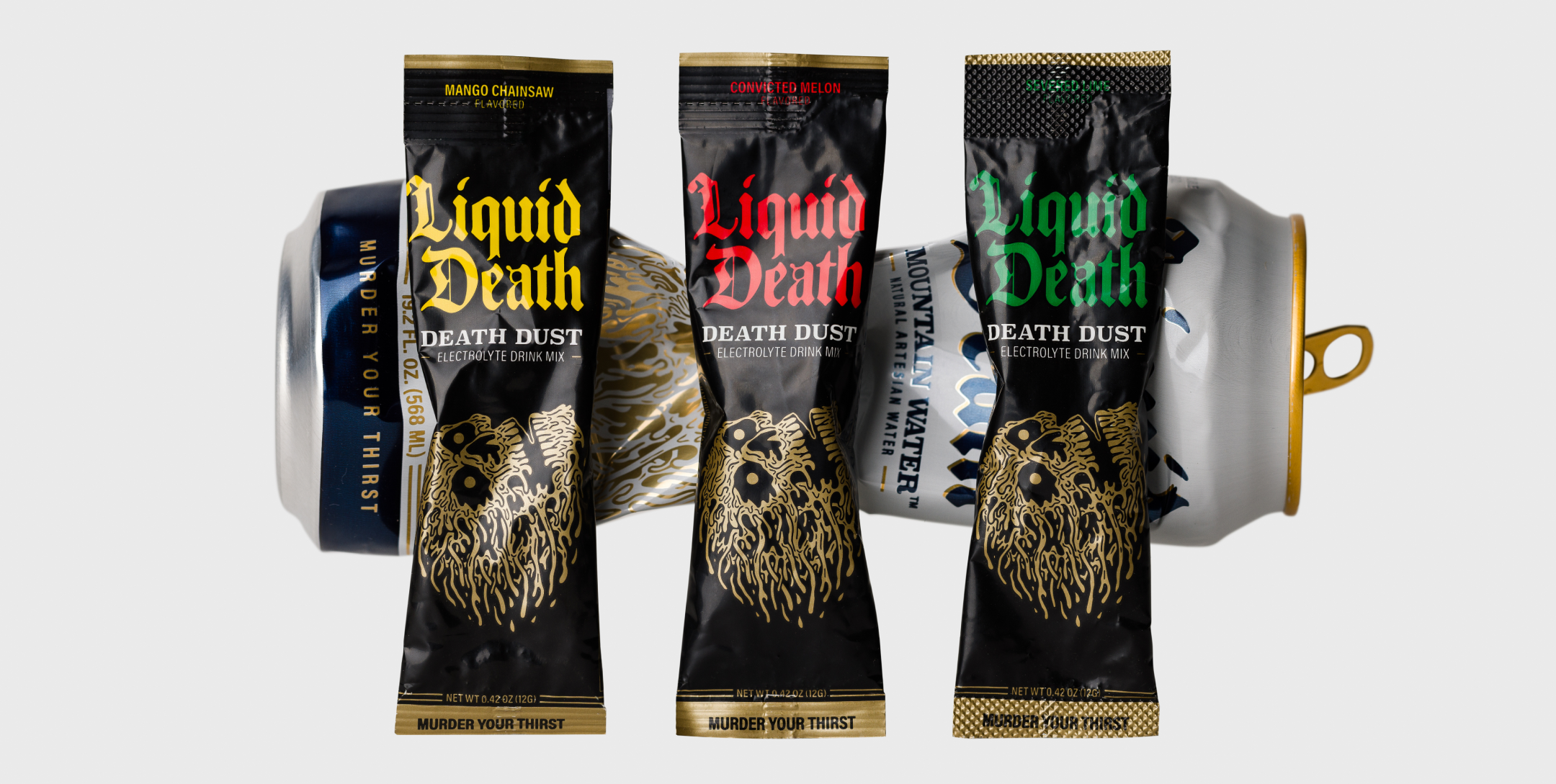 Liquid Death, Secondary Packaging